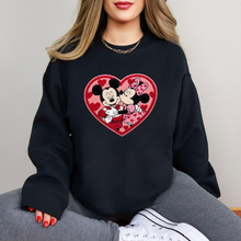 Load image into Gallery viewer, M &amp; M Kiss Faux Patch Sweatshirt
