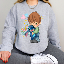 Load image into Gallery viewer, Precious Boy &amp; Blue Alien Sweatshirt
