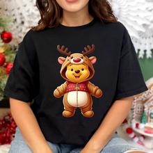 Load image into Gallery viewer, Pooh Reindeer Tshirt
