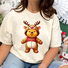 Load image into Gallery viewer, Pooh Reindeer Tshirt
