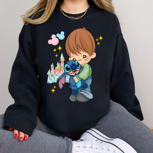 Load image into Gallery viewer, Precious Boy &amp; Blue Alien Sweatshirt
