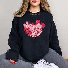 Load image into Gallery viewer, M &amp; M Pink Faux Patch Sweatshirt
