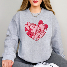 Load image into Gallery viewer, M &amp; M Pink Faux Patch Sweatshirt
