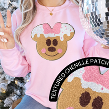 Load image into Gallery viewer, Mouse Cookie Patch Sweatshirt
