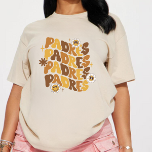 Retro Floral Padres Tshirt