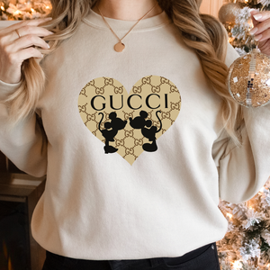 MM GG Heart Sweatshirt