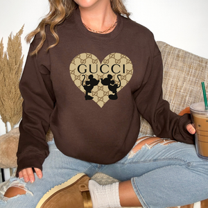 MM GG Heart Sweatshirt