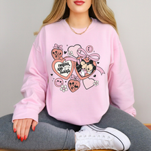 Load image into Gallery viewer, Mouse Couple Locket Sweatshirt
