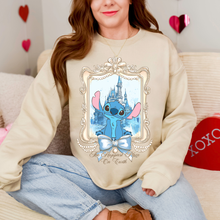 Load image into Gallery viewer, Blue Alien Castle Sweatshirt
