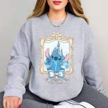 Load image into Gallery viewer, Blue Alien Castle Sweatshirt
