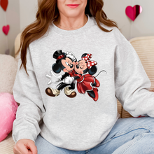 Load image into Gallery viewer, Mouse Couple Dance Sweatshirt
