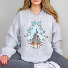 Load image into Gallery viewer, Castle Blue Portrait Sweatshirt
