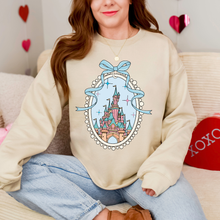 Load image into Gallery viewer, Castle Blue Portrait Sweatshirt
