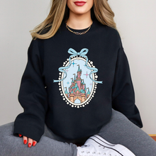 Load image into Gallery viewer, Castle Blue Portrait Sweatshirt
