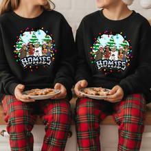 Load image into Gallery viewer, Homies Christmas Sweatshirt YOUTH
