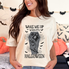 Load image into Gallery viewer, Wake Me When It&#39;s Halloween Tshirt
