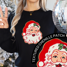 Load image into Gallery viewer, Santa Patch Sweatshirt
