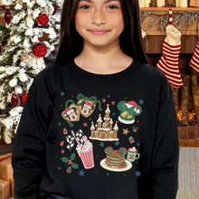 Load image into Gallery viewer, Mouse Holidays Sweatshirt YOUTH
