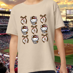 Brown Coquette HK Padres YOUTH Tshirt