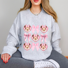 Load image into Gallery viewer, Coquette Mouse Sweatshirt
