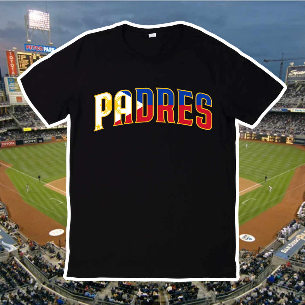 Padres Philipines Flag Tshirt