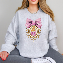 Load image into Gallery viewer, Prin A Bow Portrait Sweatshirt
