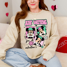 Load image into Gallery viewer, Just Waiting For Vday Sweatshirt
