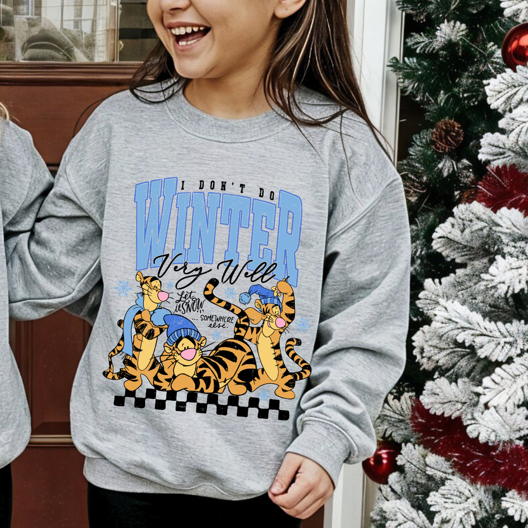 Tiger Winter Sweatshirt YOUTH
