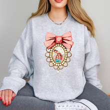 Load image into Gallery viewer, Prin A Bow Portrait Sweatshirt
