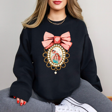 Load image into Gallery viewer, Prin A Bow Portrait Sweatshirt
