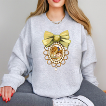 Load image into Gallery viewer, Prin B Bow Portrait Sweatshirt
