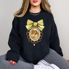 Load image into Gallery viewer, Prin B Bow Portrait Sweatshirt
