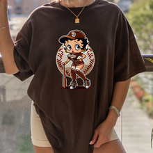 Load image into Gallery viewer, Betty Baseball SD Tshirt
