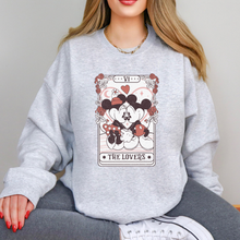 Load image into Gallery viewer, The Lovers Tarot Card Sweatshirt
