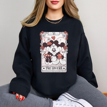 Load image into Gallery viewer, The Lovers Tarot Card Sweatshirt
