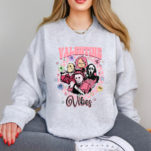Load image into Gallery viewer, Valentine Horror Vibes Sweatshirt
