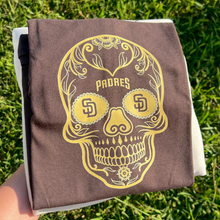 Load image into Gallery viewer, Padres Sugar Skull Tshirt
