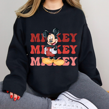Load image into Gallery viewer, Mouse Name Red Sweatshirt
