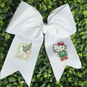 Mexico White Kitty  Bow