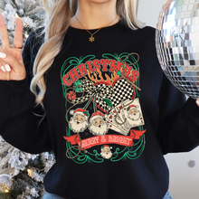 Load image into Gallery viewer, Christmas Checkered Sweatshirt
