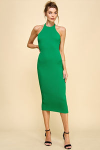 Joann Halter Dress Green