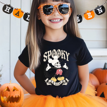Load image into Gallery viewer, Spooky Mouse Skelleton YOUTH Tshirt
