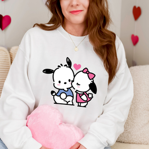 Puppy Pocha Couple Sweatshirt