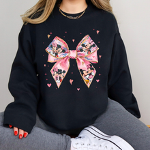 Load image into Gallery viewer, Mouse Couple Bow Sweatshirt
