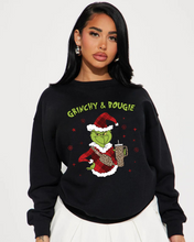 Load image into Gallery viewer, Grinchy and Bougie Sweatshirt
