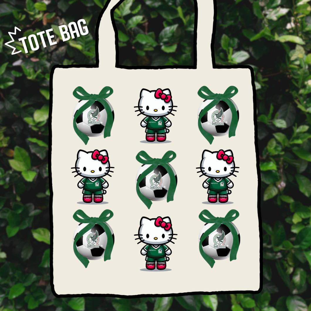 Mexico Kitty Tote Bag