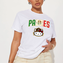 Load image into Gallery viewer, Padres Kitty Hispanic Heritage Tshirt
