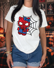 Load image into Gallery viewer, Spider Kitty Tshirt
