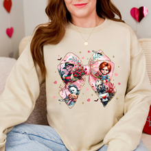 Load image into Gallery viewer, Horror Love Bow Sweatshirt
