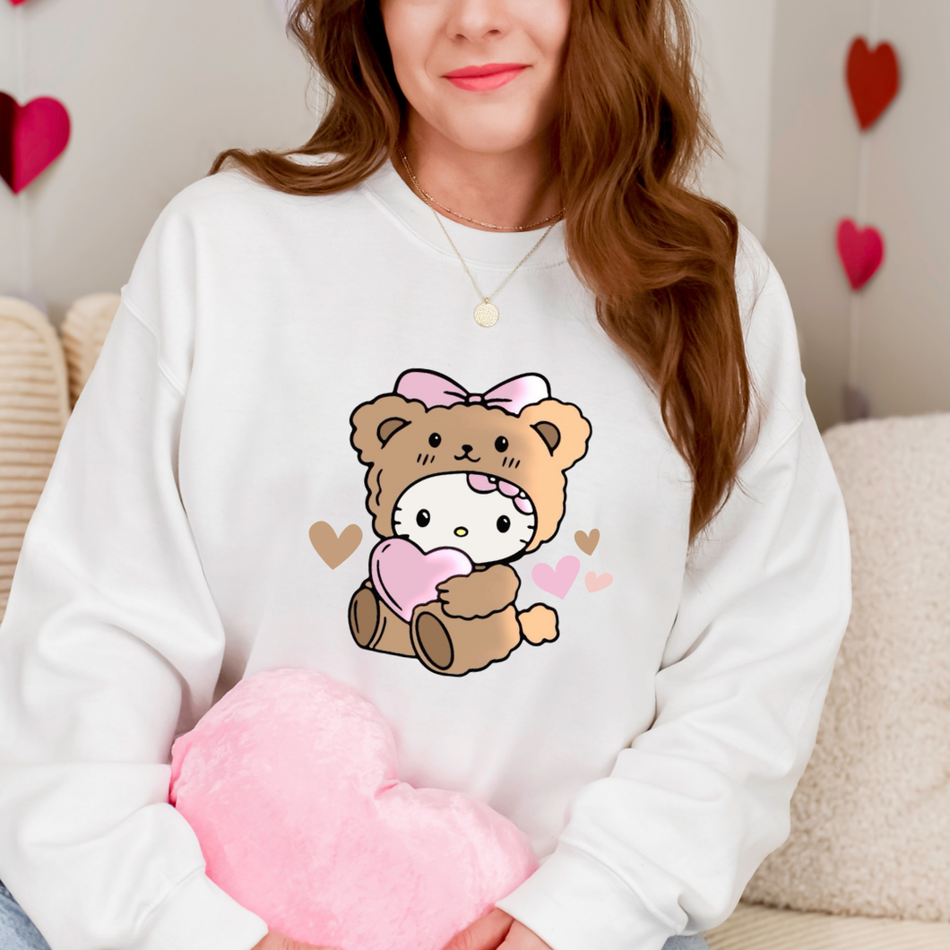 Kitty Teddy Sweatshirt